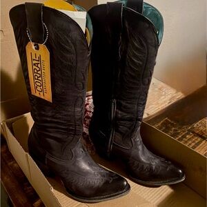 Corral Midnight Black Western Boots